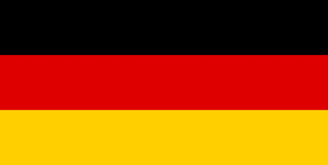 Německá vlajka. Německo. MSM Academy